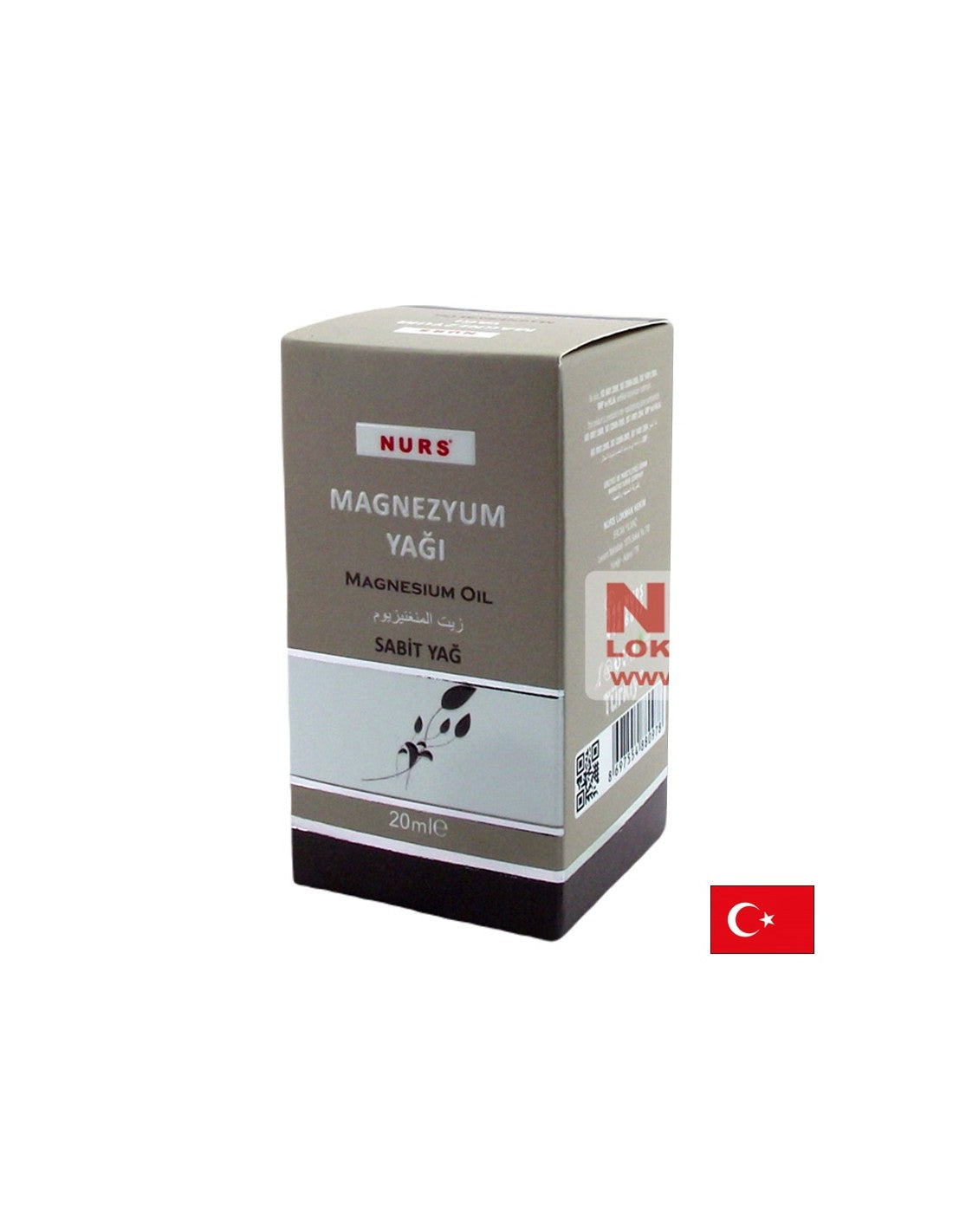 Magnesium oil, 20 ml drops