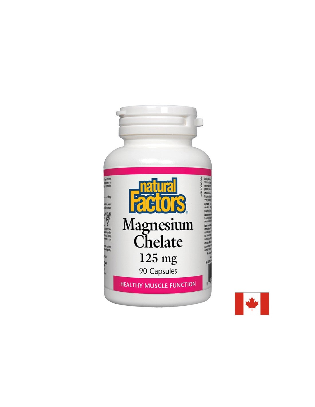 Magnesium Chelate 125 mg - 90 capsules