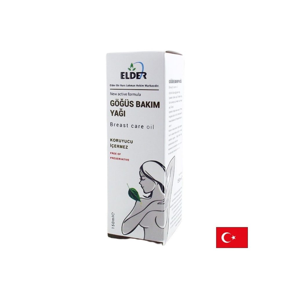 Breast care - natural oil with nourishing effect, 150 ml