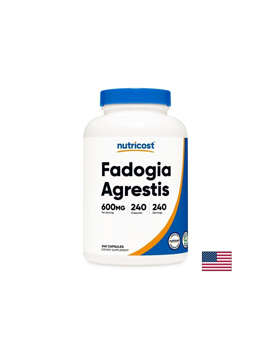 Potencia masculina - Agrestis de Fadogia, 600 mg x 240 cápsulas