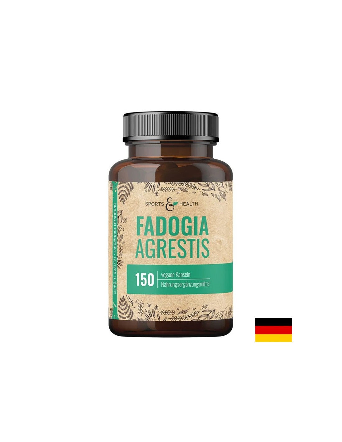 Men's Health - Fadogia Agrestis, 500 mg x 150 capsules