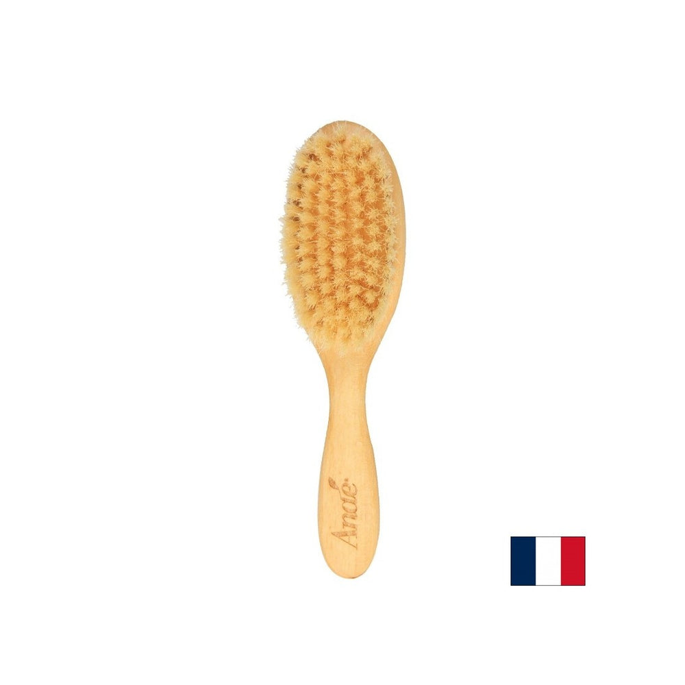 Soft wooden brush for thin to medium thick hair, 1 pc.