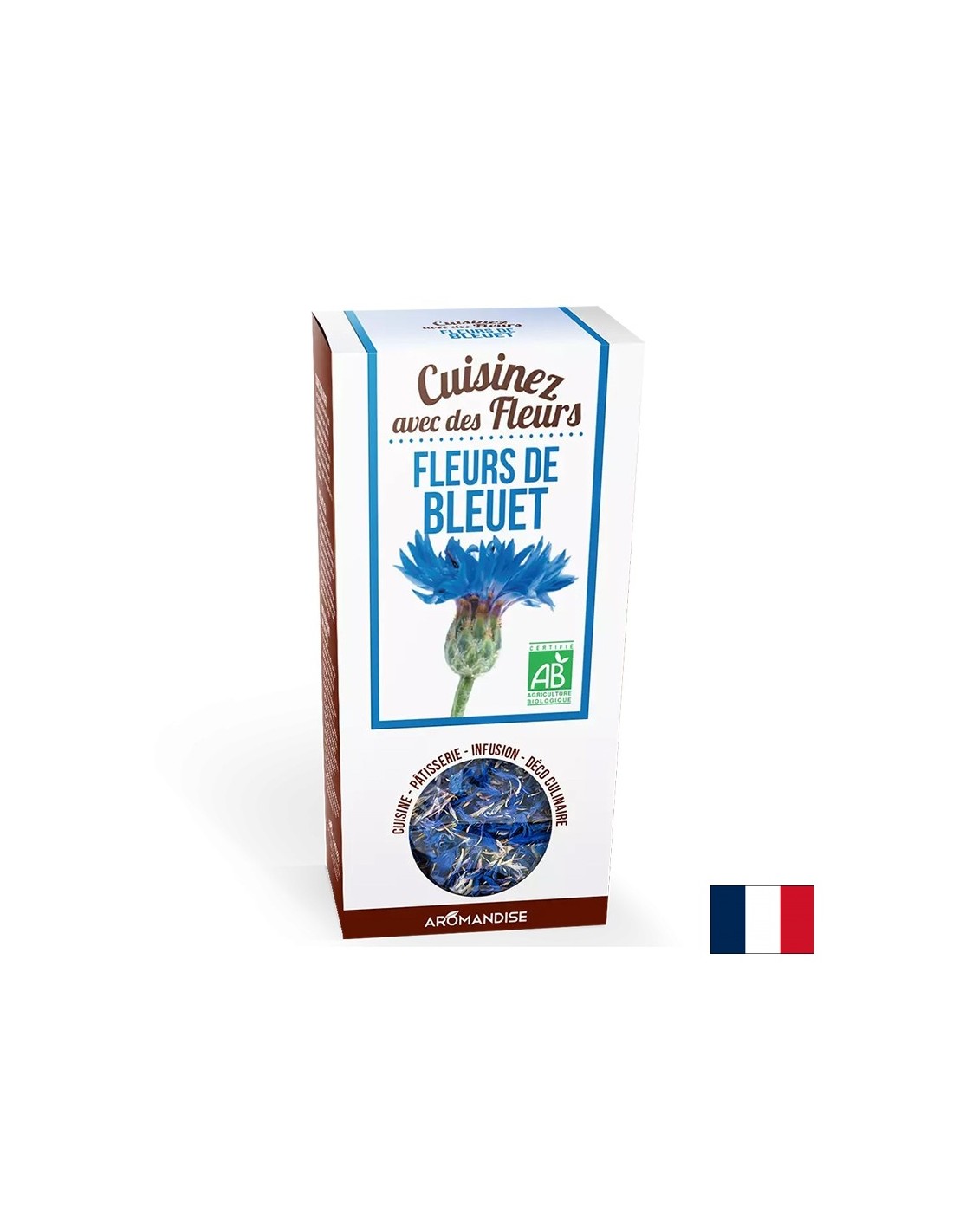 Cornflower (flower) - for food and cocktail decoration, 15 g