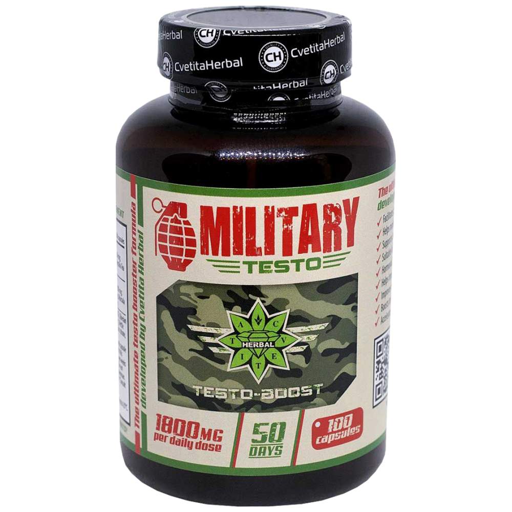 Militaire testo 900 mg - 100 capsules