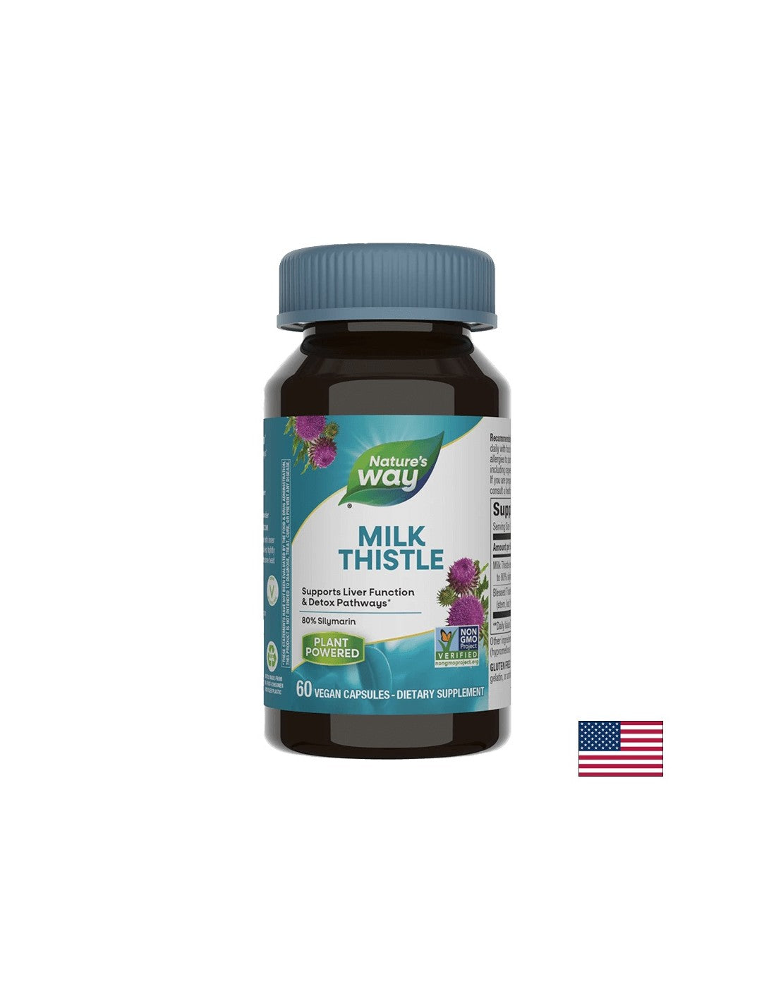 Milk Thistle 295 mg - 60 capsules