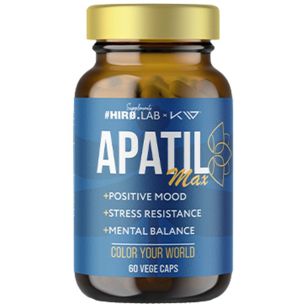 Apatil Max | with Ashwagandha, Saffron & Ginseng - 60 capsules