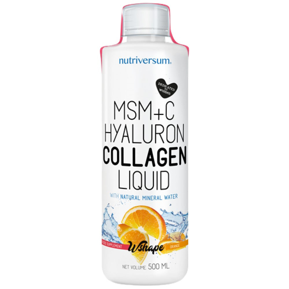 MSM + C Hyalalalon Collagen Flëssegkeet - 500 ml