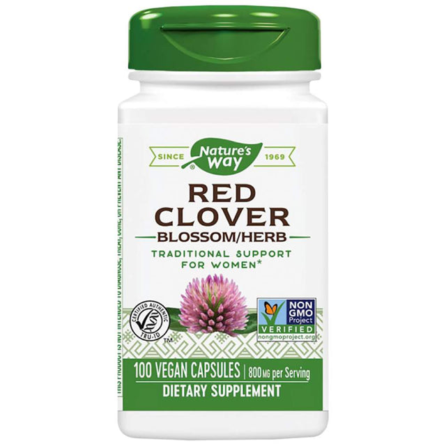 Red Clover Blossoms 400 mg - 100 капсули - Feel You