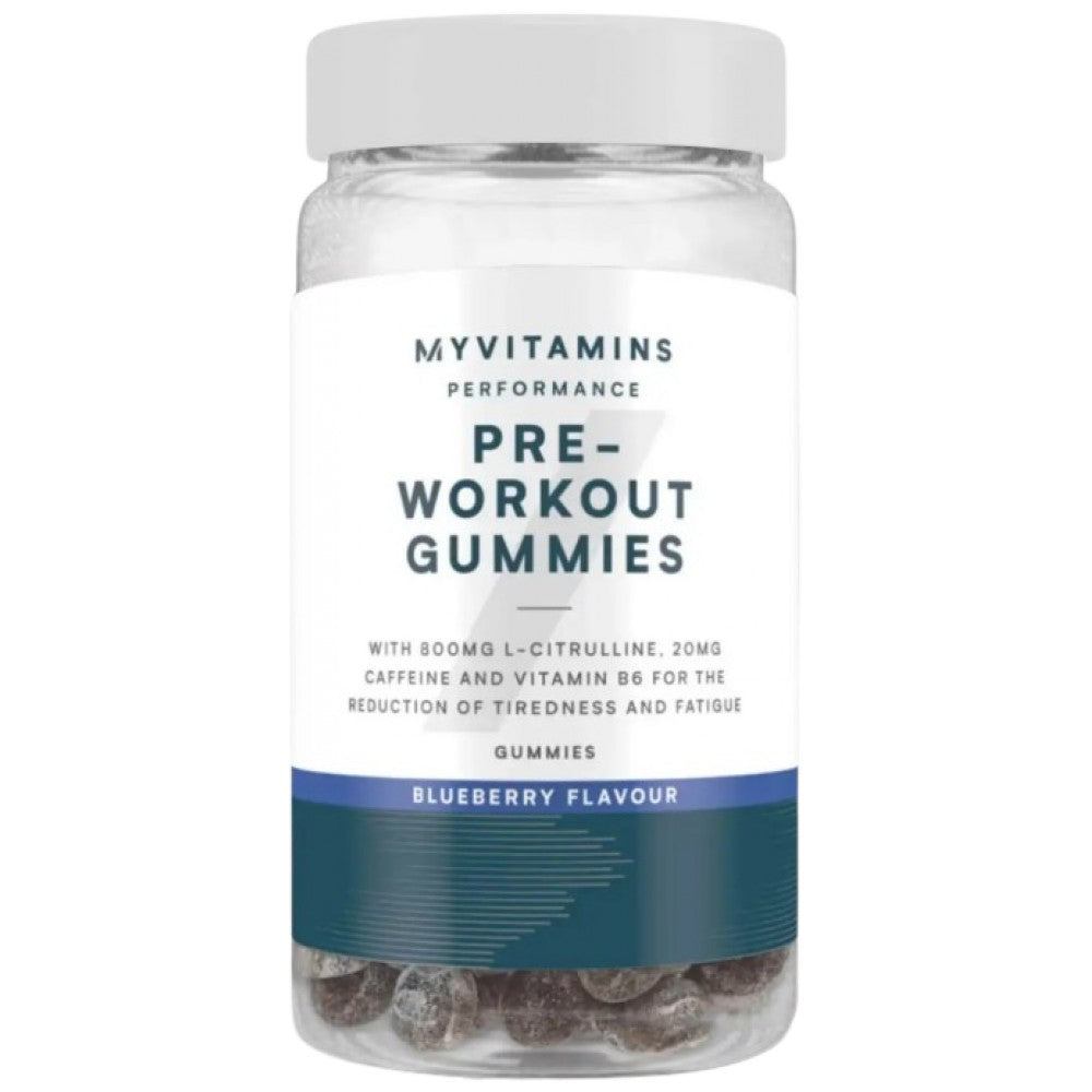 Pre-Workout Gummies - 60 gummies
