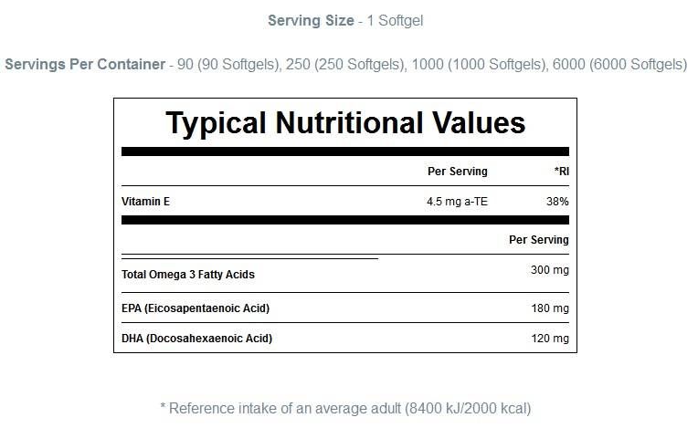 Alapvető omega 3 - 90 gélkapszulák