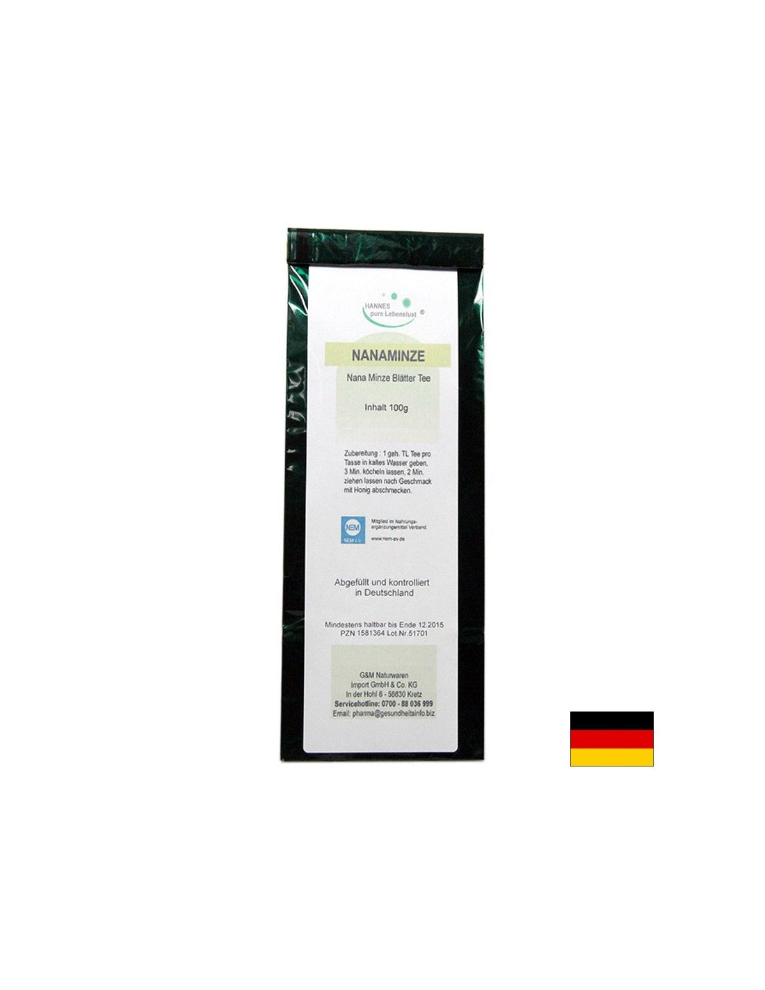 Nanaminze Tee - Moroccan mint tea, 100 g