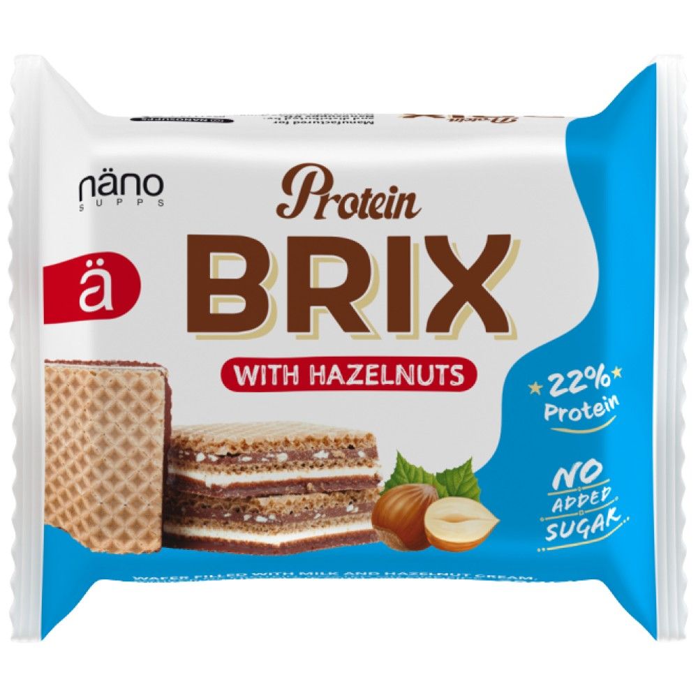 Protein Brix s lískovými ořechy - 25 gramů