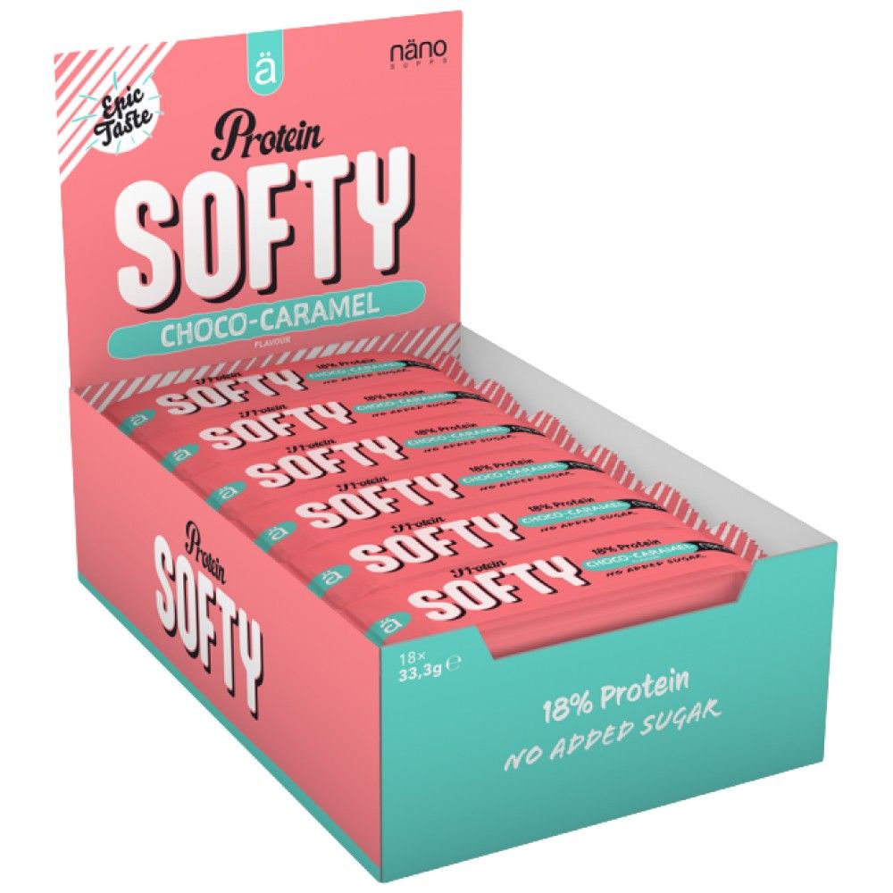 Protein Softy Bar | No Added Sugar - 18 x 33.3 grams