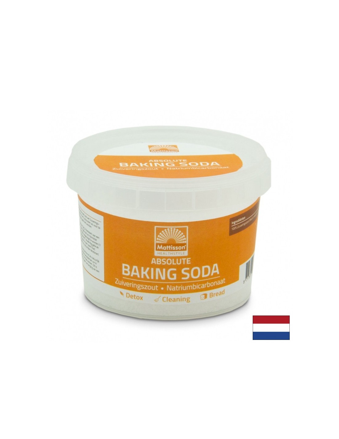 Sodium bicarbonate, 100 g Mattisson Healthstyle