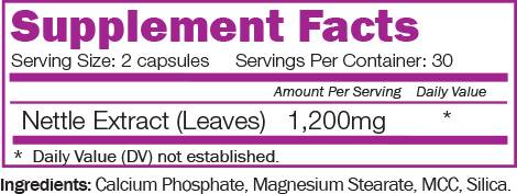 Nettle Max - 60 capsules