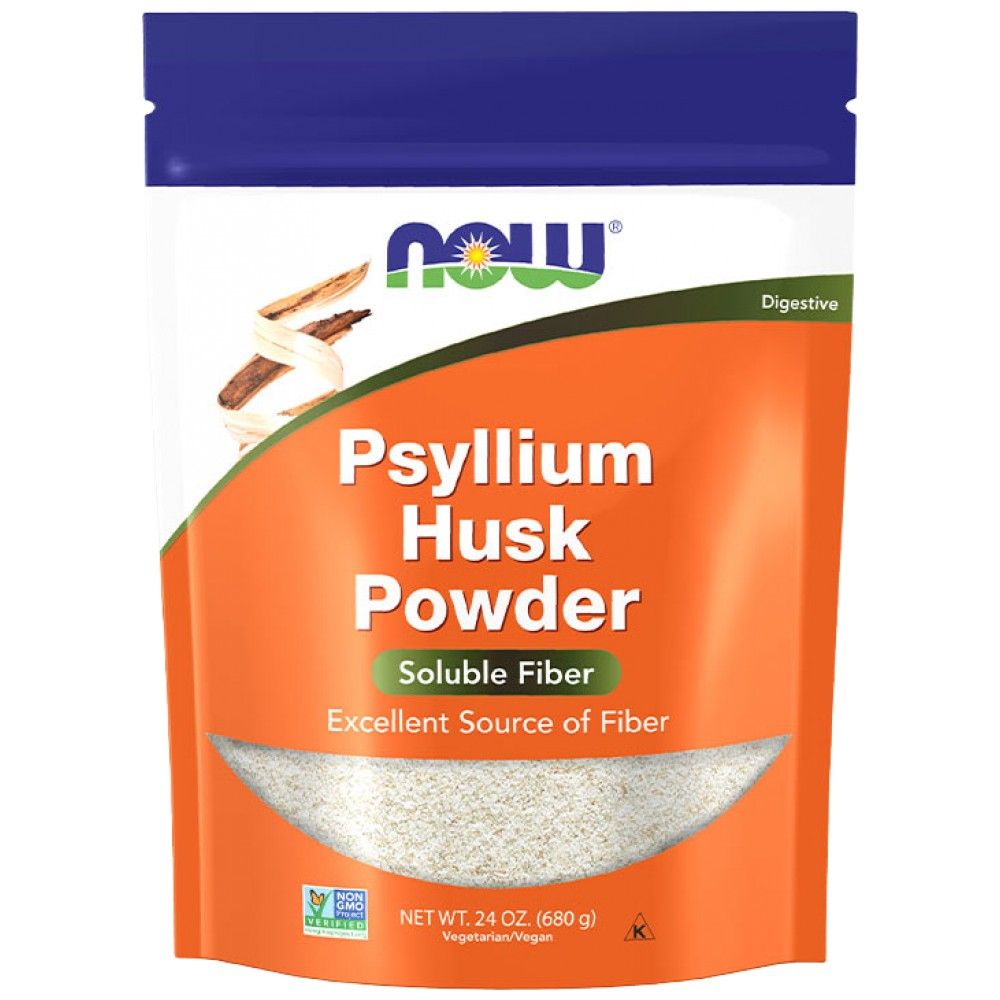 Polvo de cáscara de psyllium/orgánico - 680 gramos