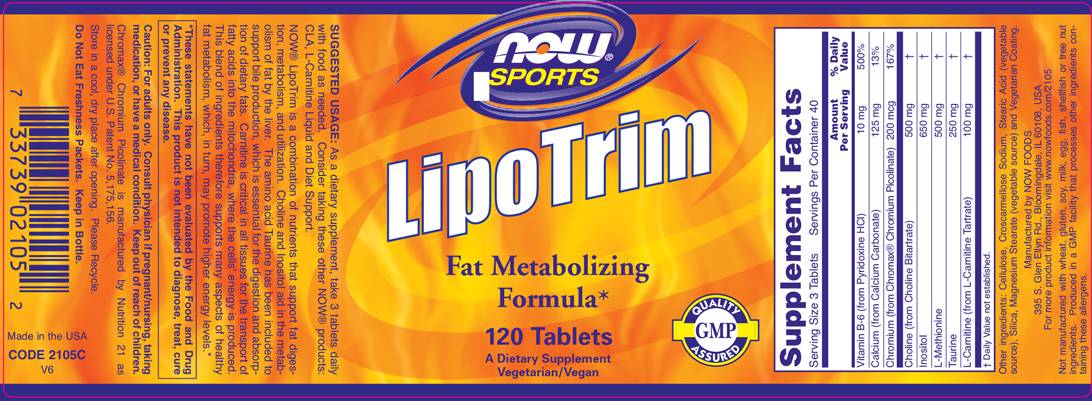 Lipo Trim - 120 Tablets