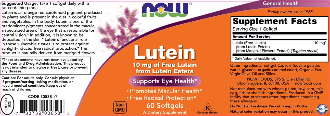 Luteiin 10 mg estrit - 60 pehmetgelli