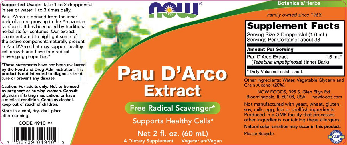 Extrakt Pau d'Arco Kapalina - 60 ml