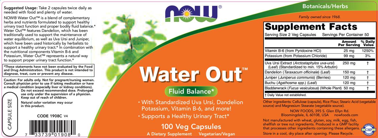Water Out - 100 capsules