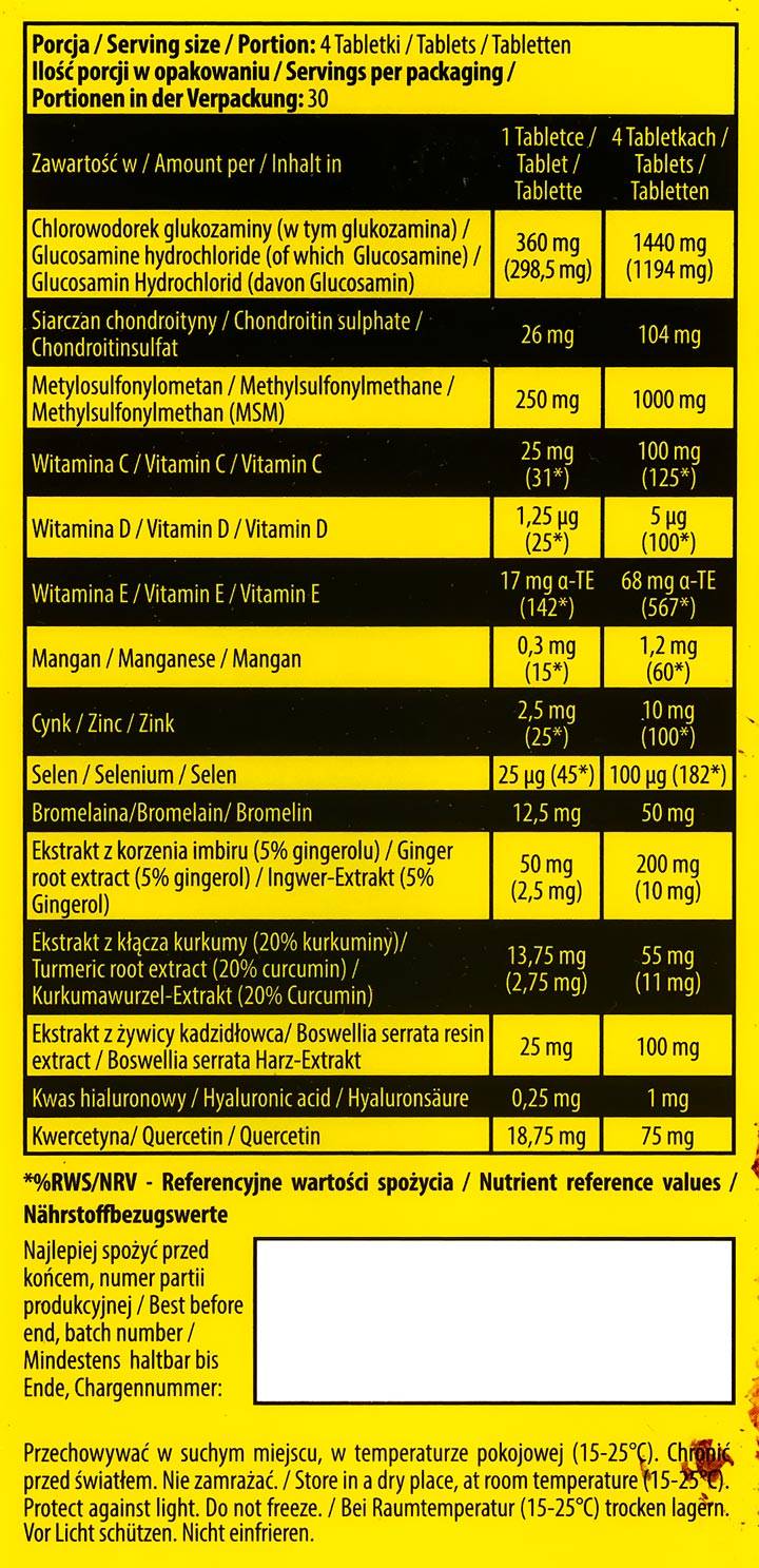 Axis / Joint Complex - 120 Tablets
