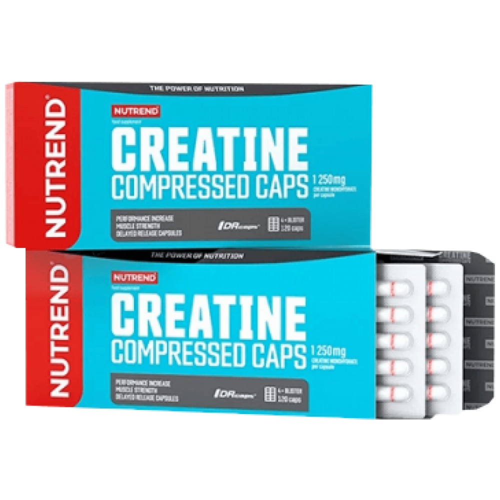 Carnitine Compressed Caps - 120 capsules