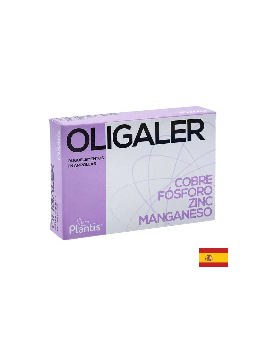 Oligaler Oligoelementos - Copper, phosphorus, zinc, manganese/ For allergies, 20 ampoules to drink Artesania - Nutra Best Europe