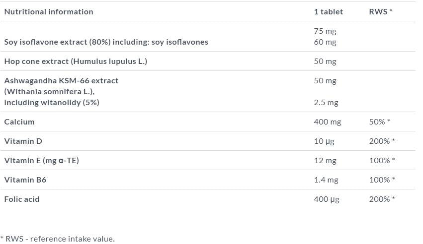 Menopauzin Forte 30 Tablets