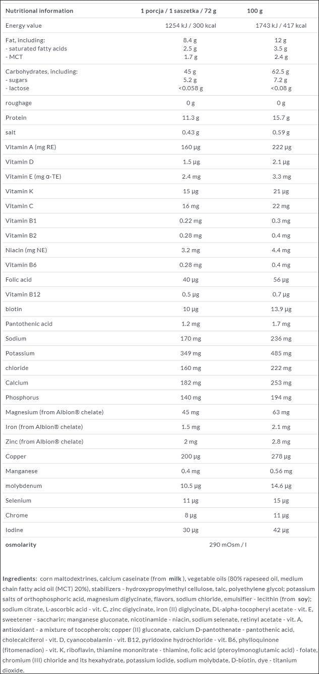 Nutramil 7 x 72 grams