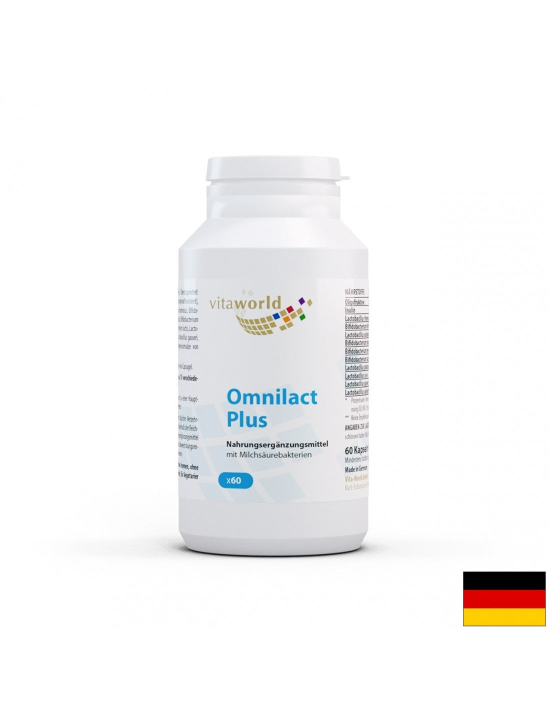 Omnilact Plus / Probiotic Omnilact Plus 10 strains, 10 billion active probiotics, 60 capsules