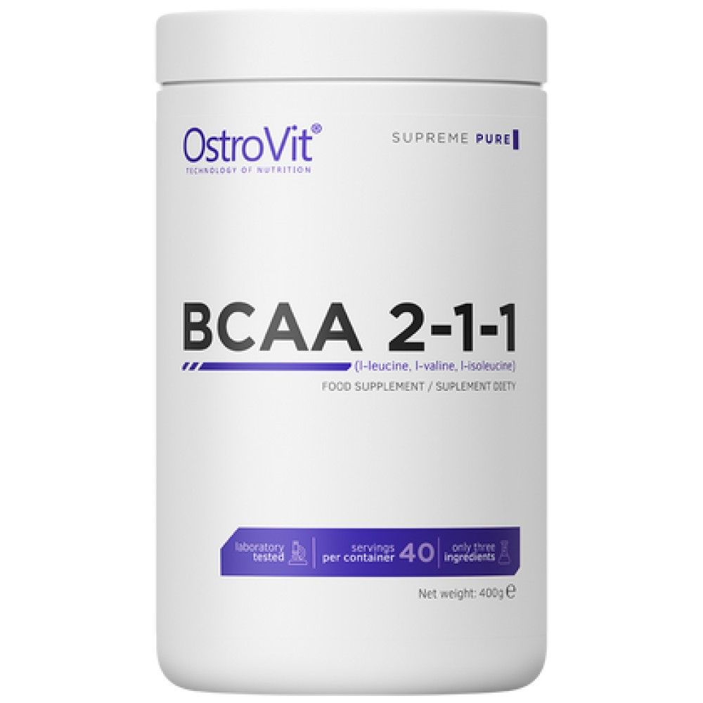 BCAA 2: 1: 1 en polvo - 400 gramos