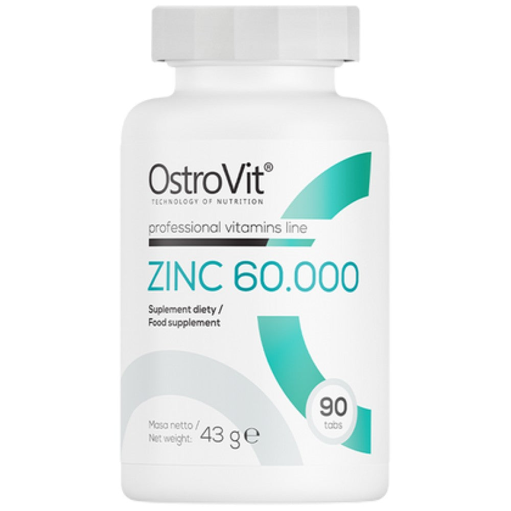 Zinc 60,000 | Zinc Picolinate 60 mg 90 Tablets