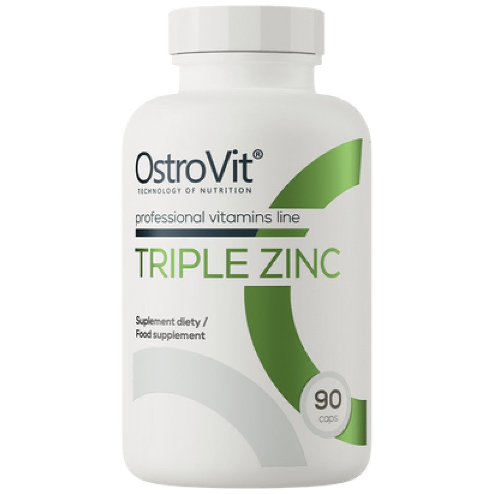 Drievoudige zink / gluconaat + picolinaat + citraat 90 capsules