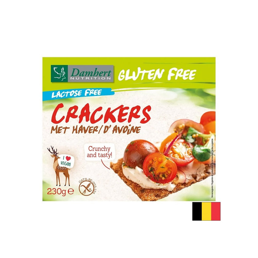 Oat crackers (gluten and lactose free), 230 g