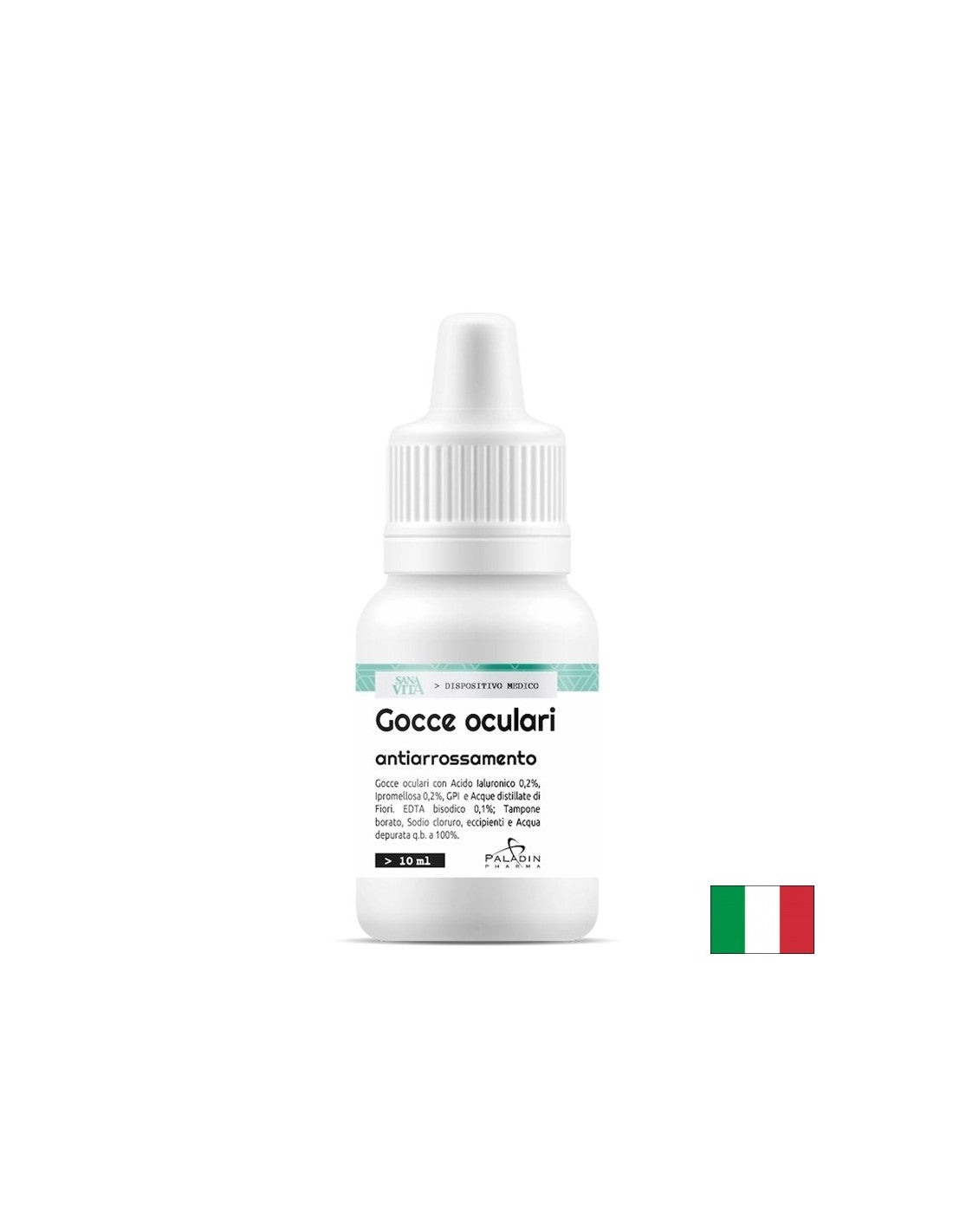 Moisturizing eye drops against redness, 10 ml