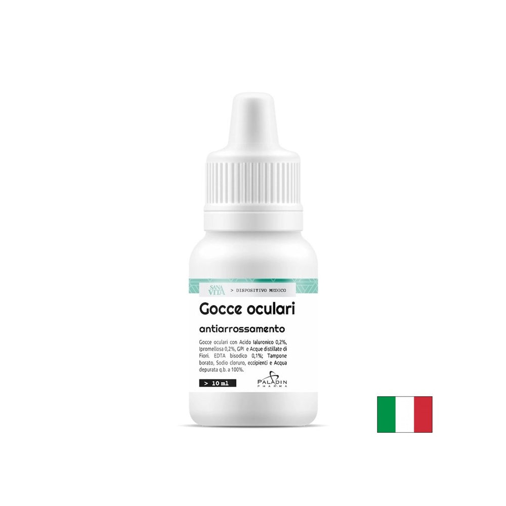 Moisturizing eye drops against redness, 10 ml