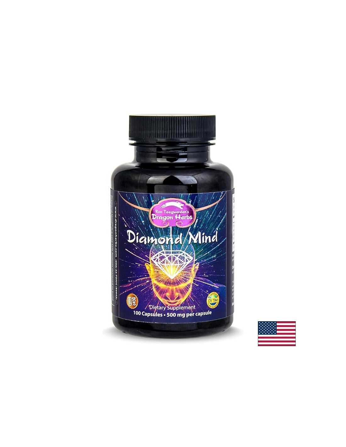 Memory and concentration - Diamond Mind, 100 capsules