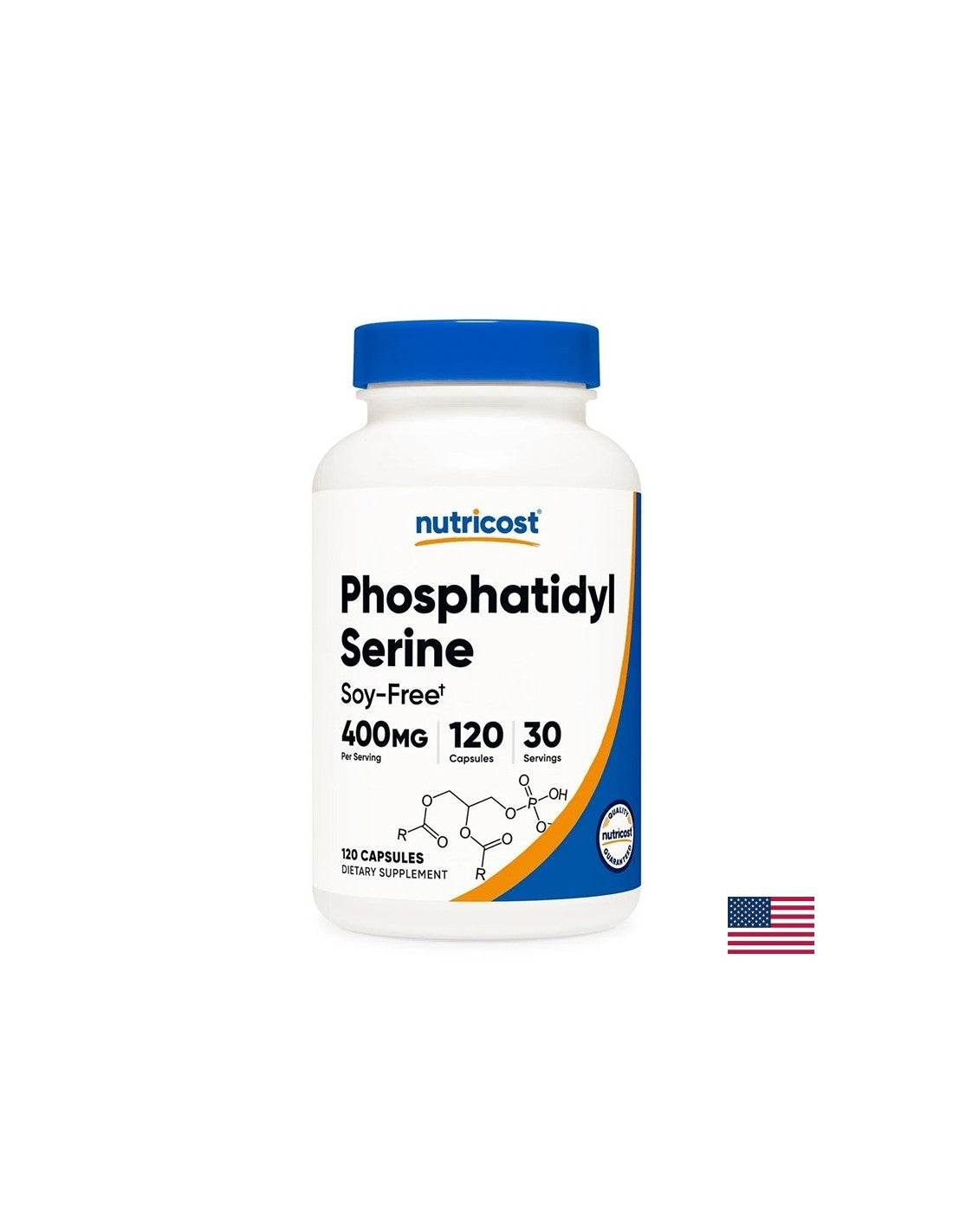 Memory and concentration - Phosphatidylserine, 100 mg x 120 capsules