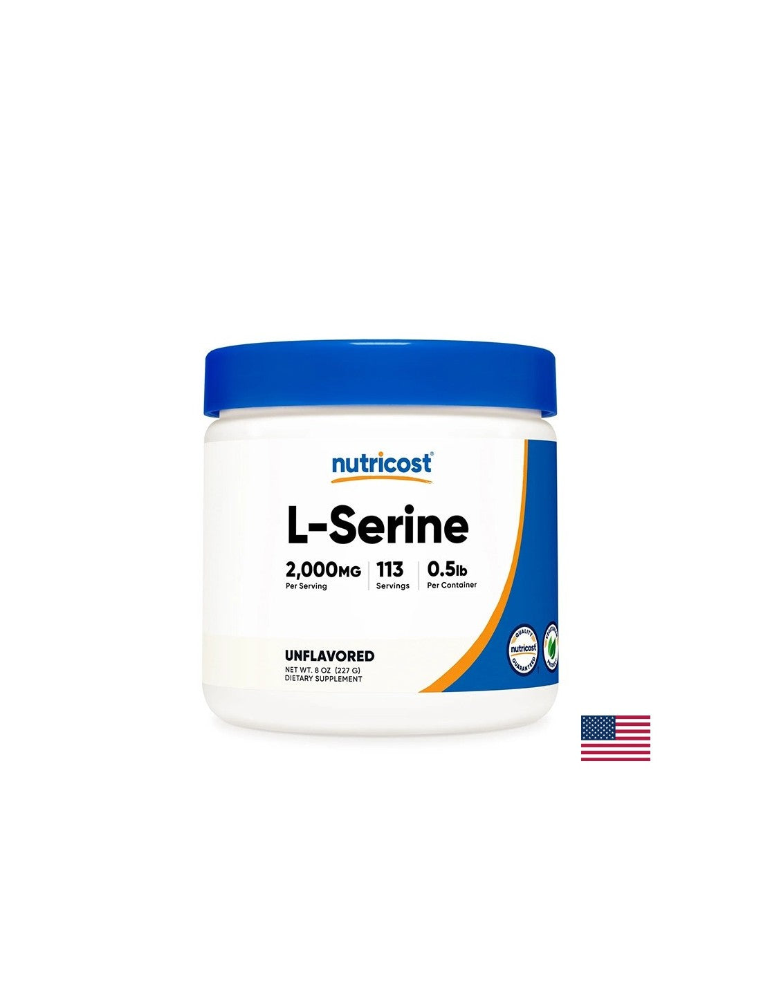 Memory and concentration - L-Serine, 227 g powder - Nutra Best Europe