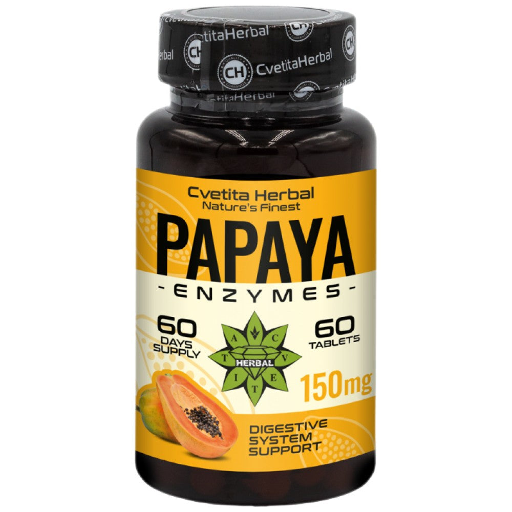Papaya Enzymes - 60 Tablets