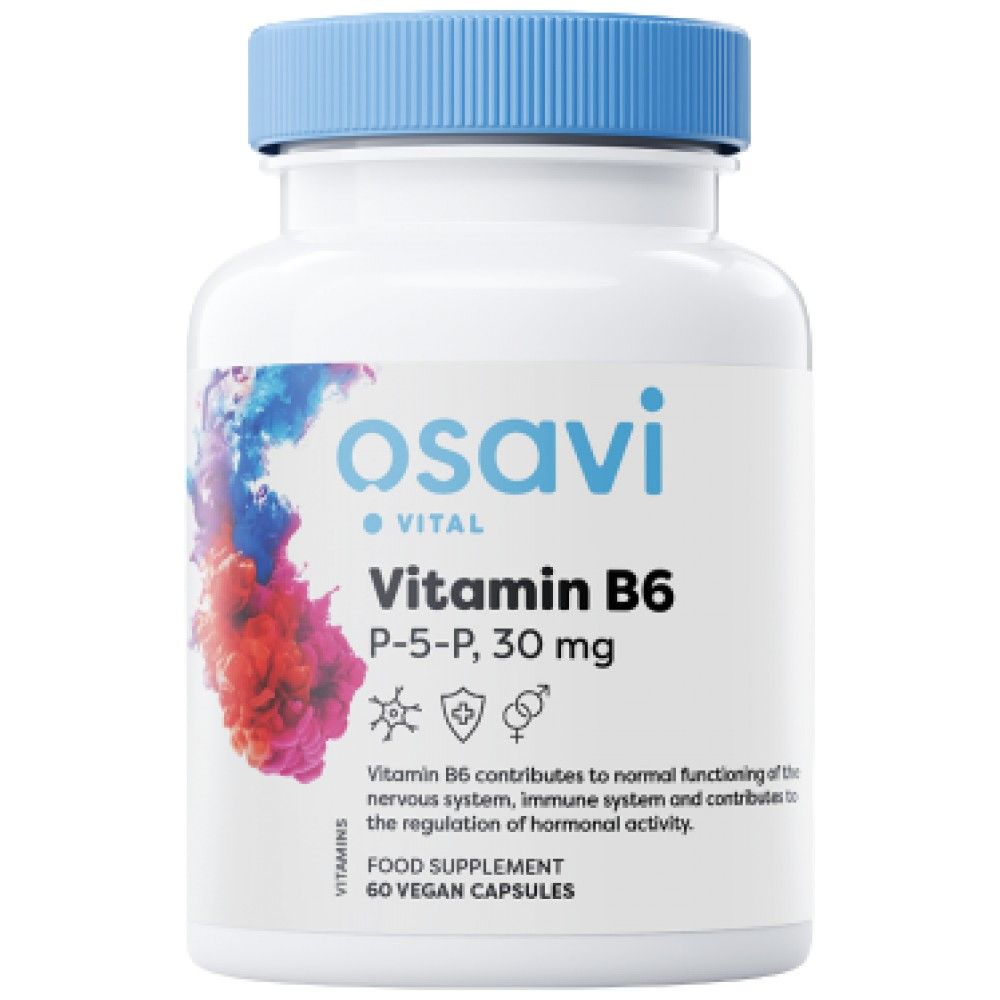 Vitamin B6 | P-5-P 30 mg - 60 capsules