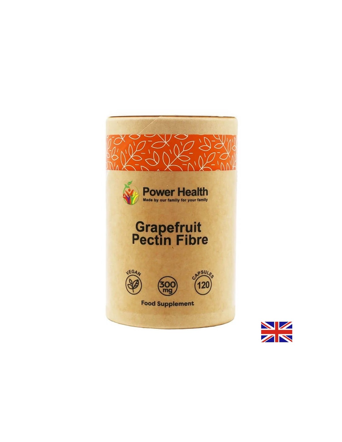 Pectin fiber (from grapefruit), 300 mg x 120 capsules