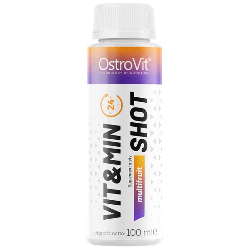 Vit & Min Shot | Fórmula multivitamina y mineral - 25 x 100 мmit