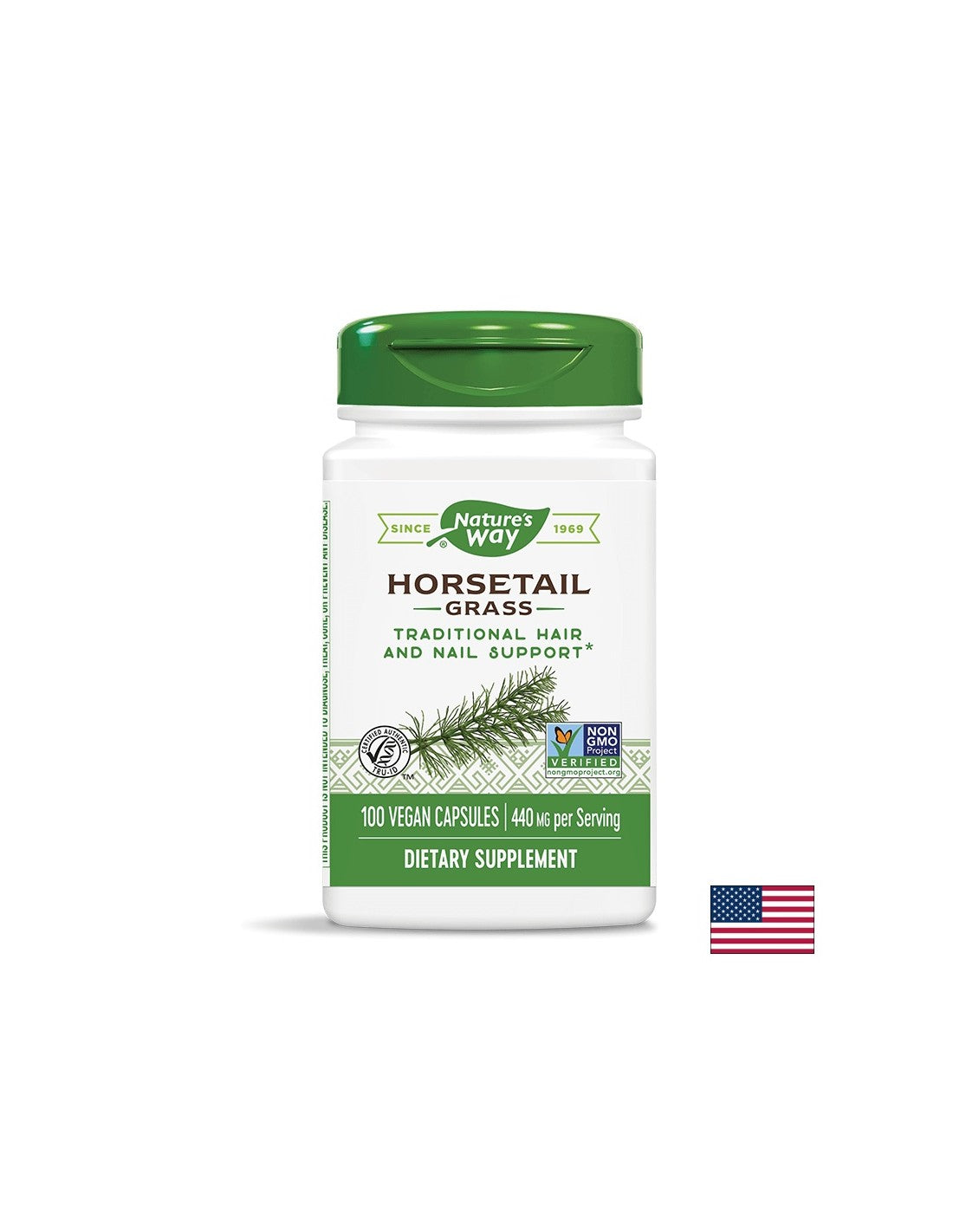 Horsetail Grass 440 mg - 100 capsules