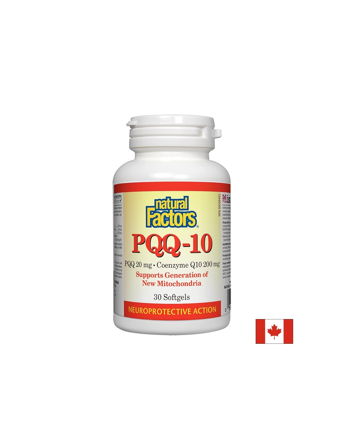 PQQ-10 200 mg - 30 Gel capsules
