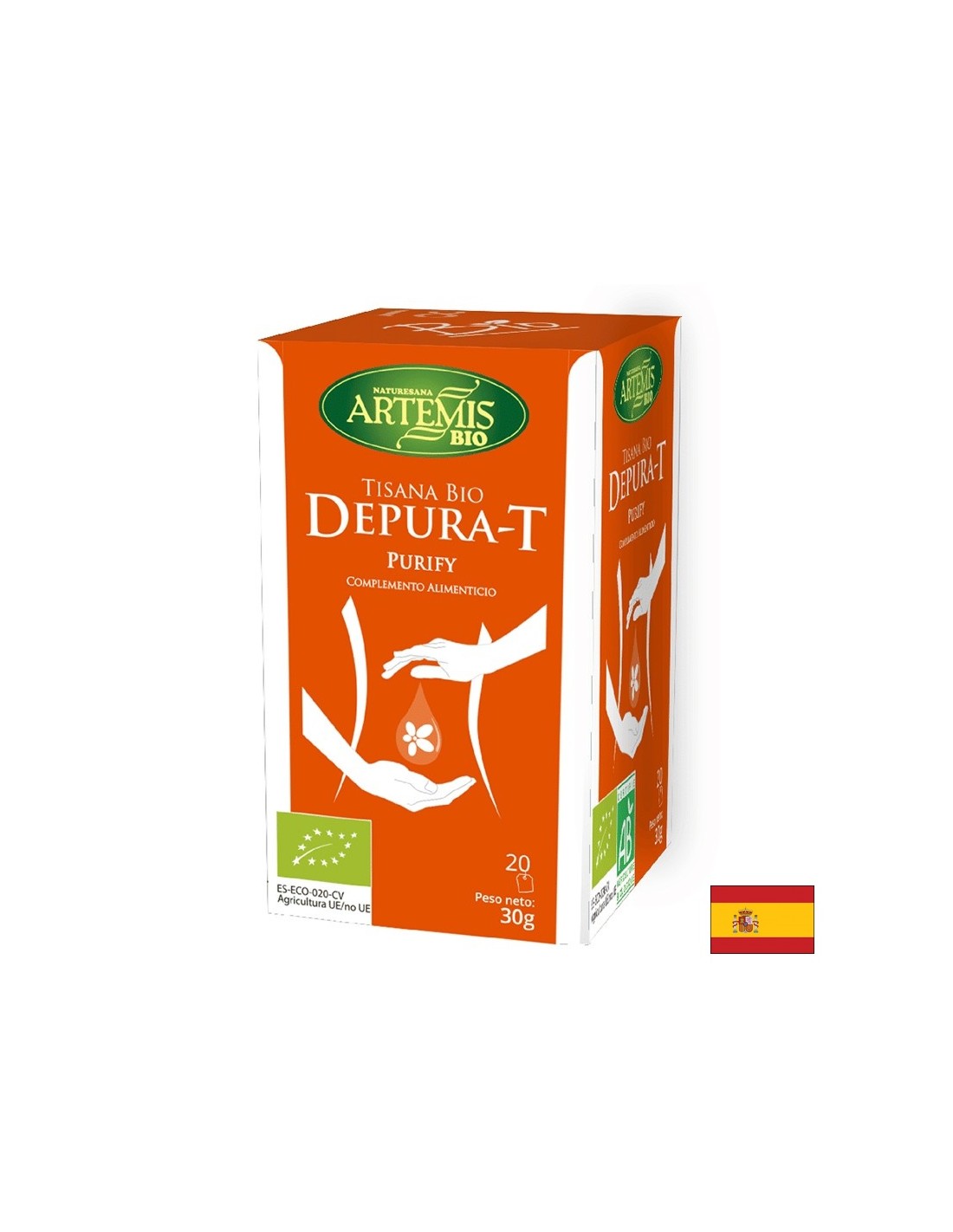 Purifying tea Bio - Atremis, 20 filter bags