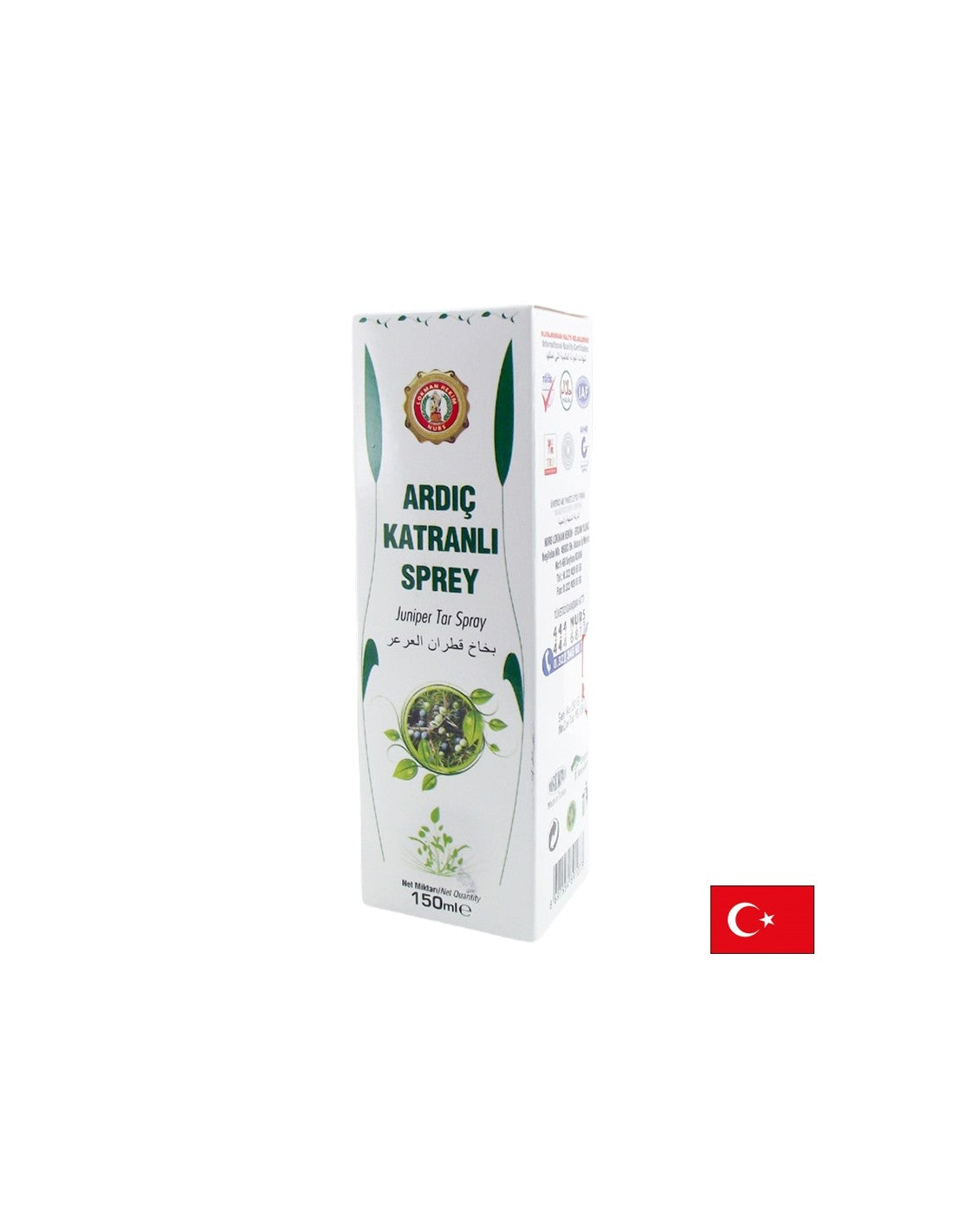 Piros boróka kátrányolaj - bőrirritációk, spray, 150 ml