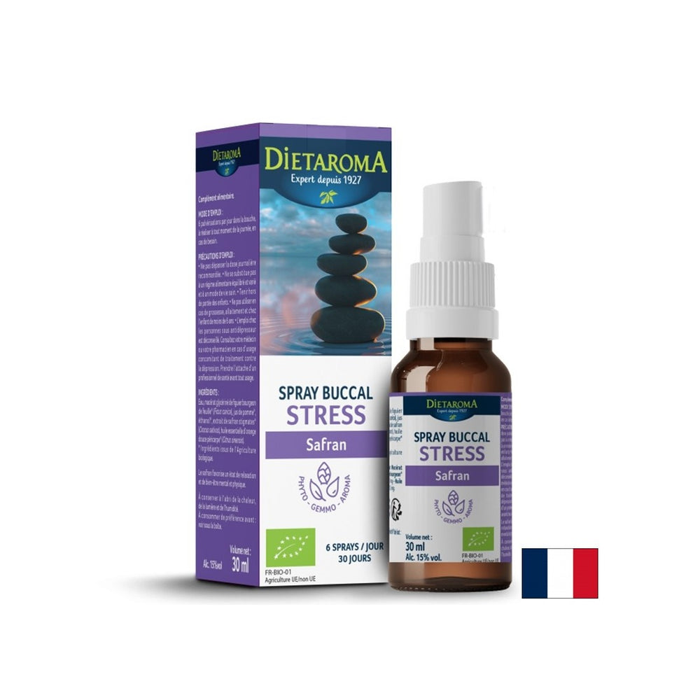 For stress and mental strain, oral spray, 30 ml