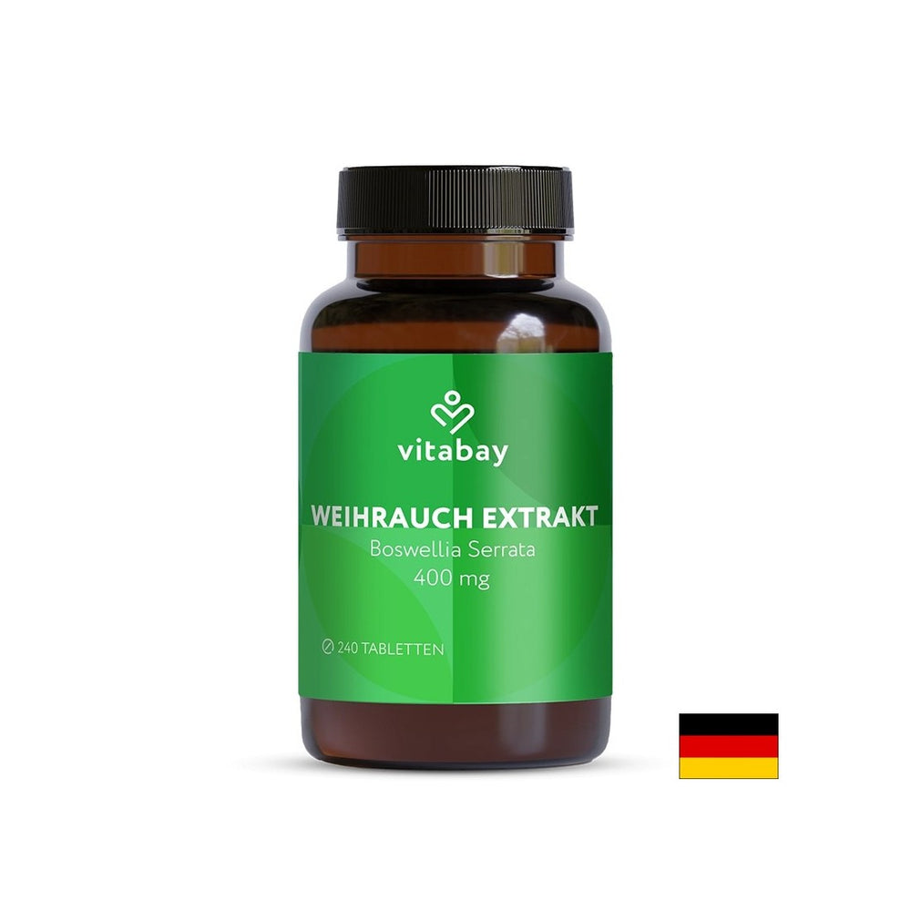 For inflammation and pain - Boswellia, 400 mg x 240 tablets