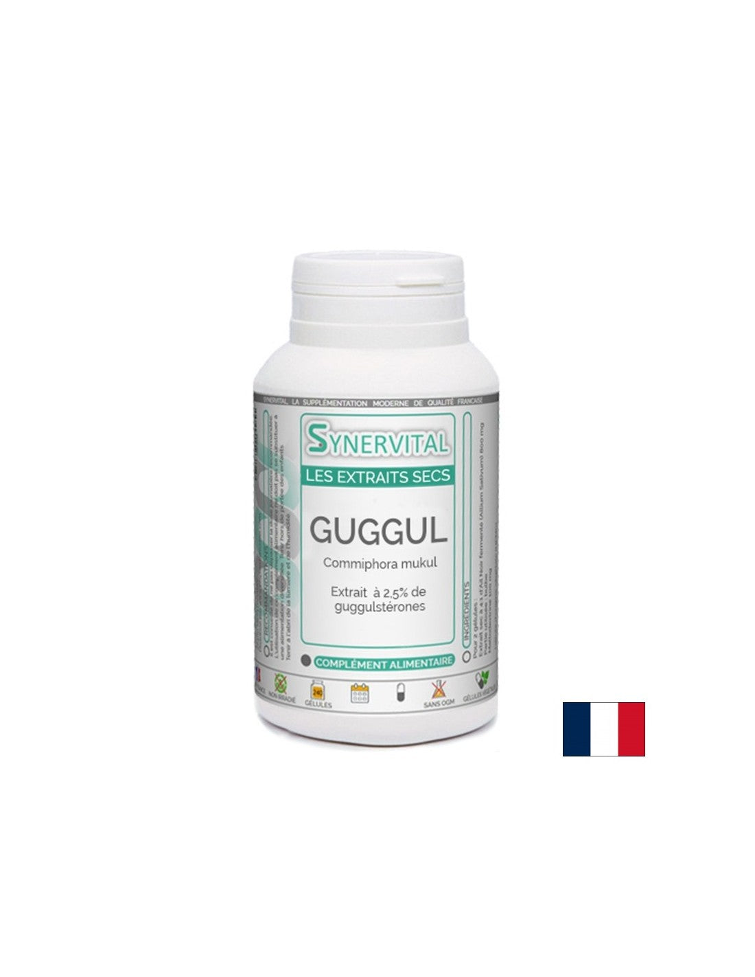 For high cholesterol - Guggul (resin extract), 60 capsules